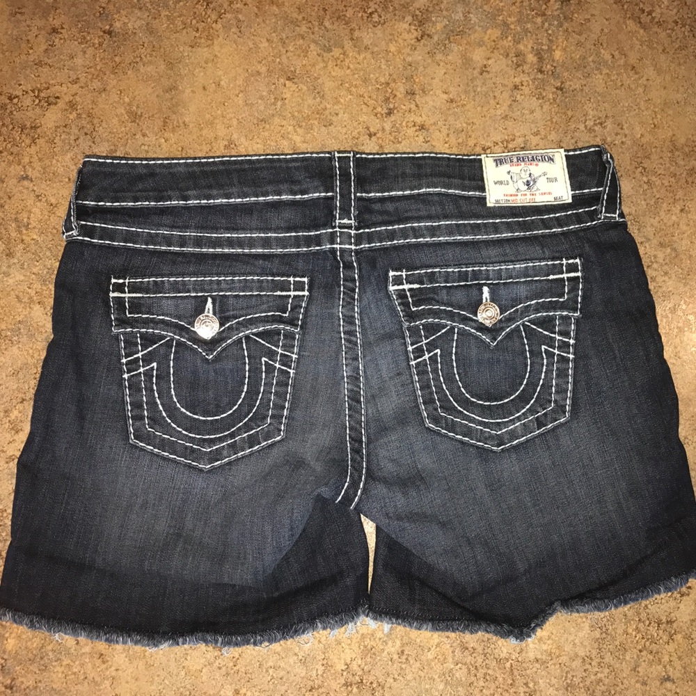 True Religion denim shorts